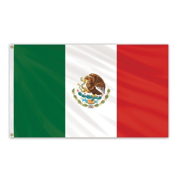 Global Flags Unlimited Mexico Outdoor Fly Bright Flag 3'x5' 204084